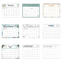 2026-2027 Wall Calendar Planner Twin Coil Binding ปฏิทิน 18 เดือนตั้งแต่มกราคม 2026 ถึงมิถุนายน 2027
