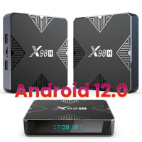 X98H Tv Box Android 2023 Allwinner H618 Quad Core Android 12 Smart TV BOX BT5.0 Wifi 2.4G 5G 4K Media Player Set Top Box