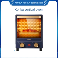 Konka 12L Household Electric Oven Mini Vertical Oven Smart Pizza Dessert Cake Breakfast Machine 60min Timing Baking Tool 220V