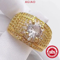 AGIAO Cincin 925 Perak Ring
