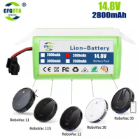 14.4V 2800mAh Replacement Battery for Conga Excellent 990 1090 1790 1990 Deebot N79S N79 DN622 Robovac 11 Tesvor X500