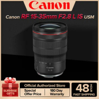 Canon RF 15-35mm F2.8 L IS USM Lens Full Frame Mirrorless Camera Lens Autofocus Telephoto Portrait Animal Lens For R7 R10 RF1535