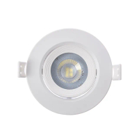 【特力屋】7.5cm 5W可調角度崁燈白光