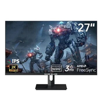 27 Inch Monitor 2K Computer Display Speakers 165Hz PC Gaming Screen Fast IPS 16:9 2560*1440 Computer Monitor