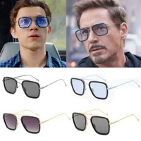 Spider Far From Home Iron-Man Glasses Movie Peter Parker Cosplay Spider Edith Sunglasses