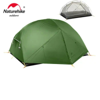 Naturehike Mongar Tent Outdoor Hiking Camping Tent 2 Person Ultralight Travel Tent Double Layer Waterproof Tent Backpacking Tent