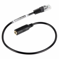 RJ9 plug to 2.5MM jack headset adaptor cord for SNOM 300,320,360,370,710,720,760, 820, 821, 870 AVAYA 9608 9620 9640 9650 9660