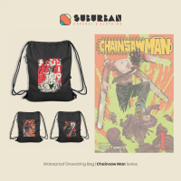Tas Serut Anti Air Unisex | Chainsaw Man Series (Waterproof Drawstring Bag)