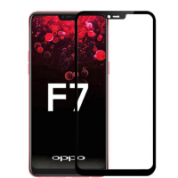 2PCS 3D Tempered Glass For OPPO F7 Full Screen Cover Explosion-proof Screen Protector Film For OPPO F7 CPH1819 CPH1821