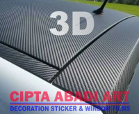 PROMO - STIKER / STICKER CARBON 3D