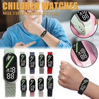 Children Watch Birthday Gift For Boy Girl Smart LED Digital Cartoon Kids Watch Bracelet Wristwatch Display Time Month reloj niño