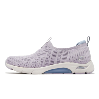 Skechers 懶人鞋 Skech-Air Arch Fit 紫 藍 女鞋 緩震 套入式 針織 休閒鞋 104251LAV