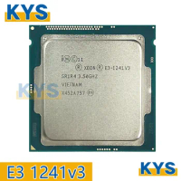 Intel Xeon For E3-1241 V3 E3 1241V3 E3 1241 V3 3.5 GHz Quad-Core Eight-Thread CPU Processor 80W LGA 1150