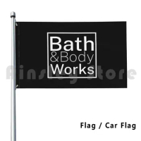 Bat &amp; Body Outdoor Decor Flag Car Flag Bath Works The Shop Secret Beauty Lotion Shower Gel Beutiful Works Lotion
