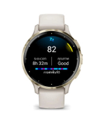นาฬิกาข้อมือสมาร์ทวอทช์ยูนิเซ็กส์ Venu 3S GPS Wi-Fi รุ่น 010-02785-54 Ivory Soft Gold KOR/SEA