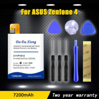 0 Cycle 7200mAh C11P1612 Battery For ASUS Zenfone 4 Max Pro Plus ZC554KL X00ID 3 Zoom Z01HDA ZE553KL