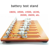 Four-wire Battery Test Stand, Battery Capacity Tester 32650 18650