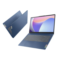 【Lenovo】25型螢幕組★15.6吋R3輕薄筆電(IdeaPad Slim 3/82XQ00J8TW/R3-7320U/8G/512G/W11/藍)