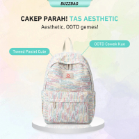 BuzzBag - Tas ransel sedang korean style ransel wanita korean style tas ransel lucu korean style tas