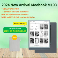 New Arrival 2024 MEEBOOK M103 электронная книга eReader android 11 Support Micro SD and handwriting