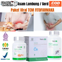 Paket Asam Lambung Nutrisi Alami) Tianshi Chitin Chitosan + Tianshi Zinc Capsules + Tianshi Nutrient