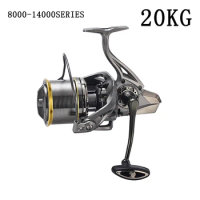 ATUENO Fishing Reel Max Drag 20KG 11+1BB All Metal Double Spool