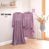 SALMA SET GAMIS SYARI ORIGINAL BY SYAMILA