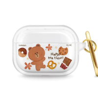 【Garmma】LINE FRIENDS-AirPods Pro/ Pro2 無線耳機保護套-熊大｜台灣直送