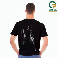 Kaos Pria Kaos Wanita Baju Distro T Shirt Lord Shiva Basic