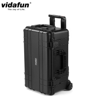 Vidafun V26 防水耐撞提把拉桿滑輪收納氣密箱 登機箱