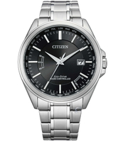 CITIZEN 星辰錶 GENT’S 城市時尚光動能電波錶(CB0250-84E)-43.mm-黑面鋼帶【刷卡回饋 分期0利率】【APP下單22%點數回饋】