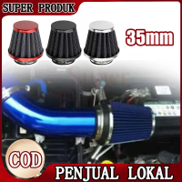 Filter Karbu Mini PE 24 Saringan Udara Universal 35MM Open Air Filter Turbin Tipe Lurus / 45 Derajat
