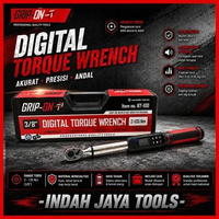 GRIP ON 87-100 Digital Torque Wrench 3/8" - Kunci Momen Torsi 2-135 Nm Moment