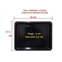TRAY NAMPAN / LOYANG OVEN MITO FANTASY MO 888 ORIGINAL 100% Fantasy 1