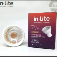 INLITE MR16 DIMMABELE 7WAT LAMPU MR16 DIMMER 7WAT  220V