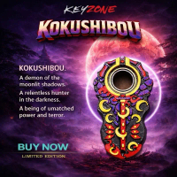 Keyrambit Kokushibo x Takeyo [dcd] - Móc khoá xả Stress - Móc Khoá in 3D