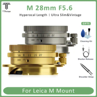 TTArtisan M28mm F5.6 Full Frame Manual focuse Large Aperture Lens for Leica M Mount Camera M M5 M6 M9 M10 Leica M240