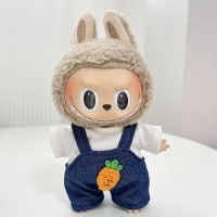 17cm 3.0 Quần áo Labubu V1 V2 V3 Trang phục Thời gian thư giãn Quần áo cho búp bê Labubu II Quần áo