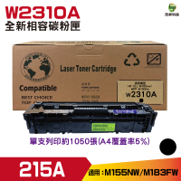 for 215A W2310A 黑 環保碳粉匣 適用M183FW / M155NW