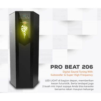 SPEAKER Roadmaster PRO Beat 206 Speaker Aktif 6" x 4 Woofer Sound System