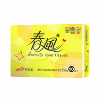 春風抽取式衛生紙-便利包120抽100包