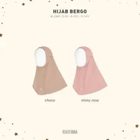 BOHOPANNA - HIJAB BERGO 5.0 - HIJAB ANAK PEREMPUAN 11-14Y MISTY ROSE