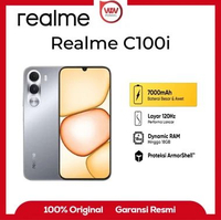 Hp Realme C100i Ram 4GB Internal 256GB Garansi Resmi Dusk Grey