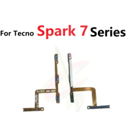 ปุ่มเปิด/ปิด Rikey flex สำหรับ Tecno Spark 7 Pro 7T 7P KF6 KF6P KF7J สวิตช์ ปุ่มปรับระดับเสียง