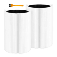 Replacement Filter for Blueair Blue Pure 411, Fits Blue Pure 411, 411 Auto, 411+ Air Purifiers Activated Carbon Filter