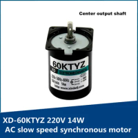 Improved Model 60KTYZ AC Synchronous Motor 14W 220V/110V 2.5rpm -110rpm Permanent Magnet Motor CW CCW