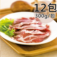 【天和鮮物】厚呷豬-雪花火鍋肉片12包(300g/包)