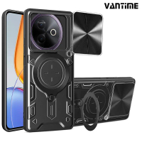 Vantime for vivo Y39 5G Case Tough Armor Slide Cover Hard Shockproof Kickstand Ring Casing