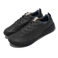 Ecco 高爾夫球鞋 Golf S-Hybrid 男鞋 黑 全黑 防水 皮革 休閒鞋 運動鞋 15113401308