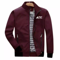 Promo - JAKET PRIA PARASUT MUSIM DINGIN WATERPROOF TASLAN REI PREMIUM QUALITY - Maroon, M - Sedia ja